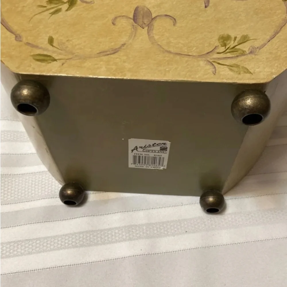REDUCED Decorative Home Decor Vintage Inspired Storage Box